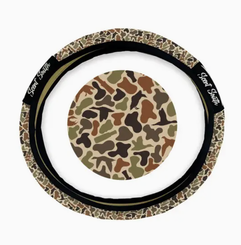 Duck Camo - Steering Wheel Cover
