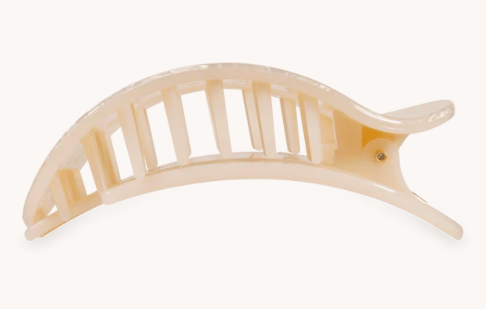 Flat Round Hair Clip - Soft Surf