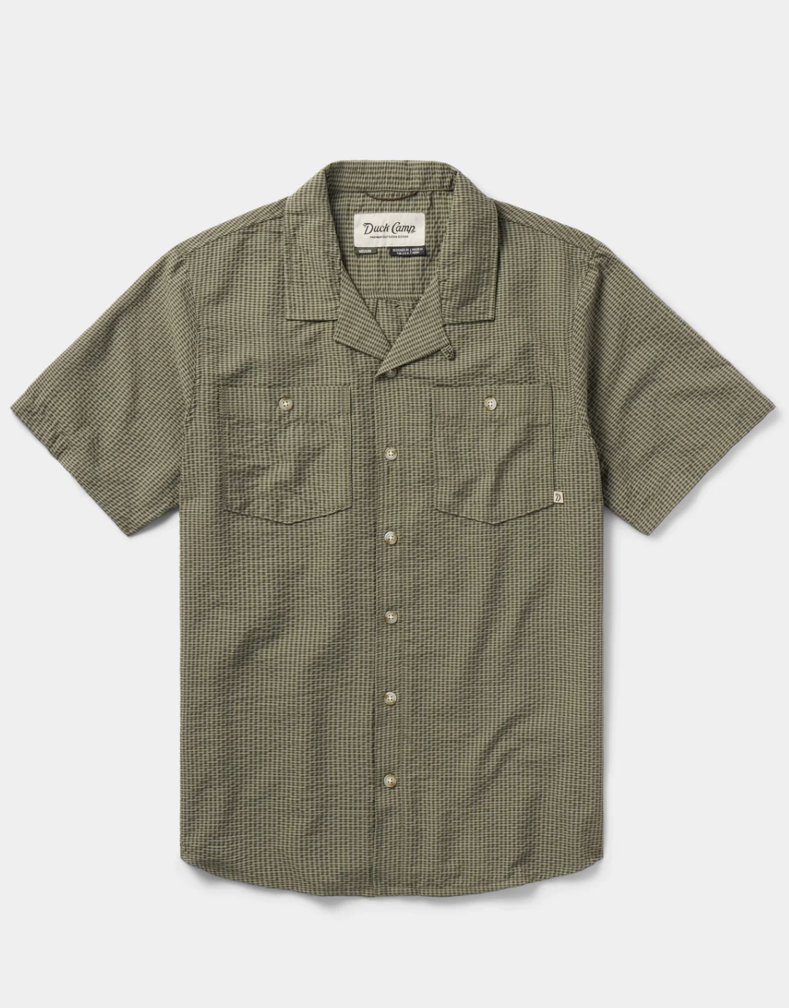 Coastal Seersucker Shirt Short Sleeve