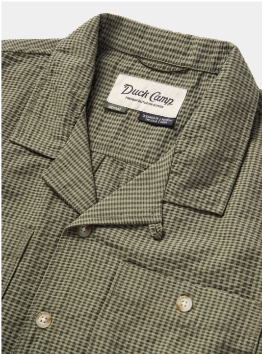 Coastal Seersucker Shirt Short Sleeve