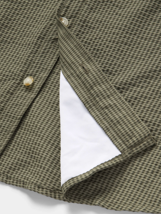 Coastal Seersucker Shirt Short Sleeve