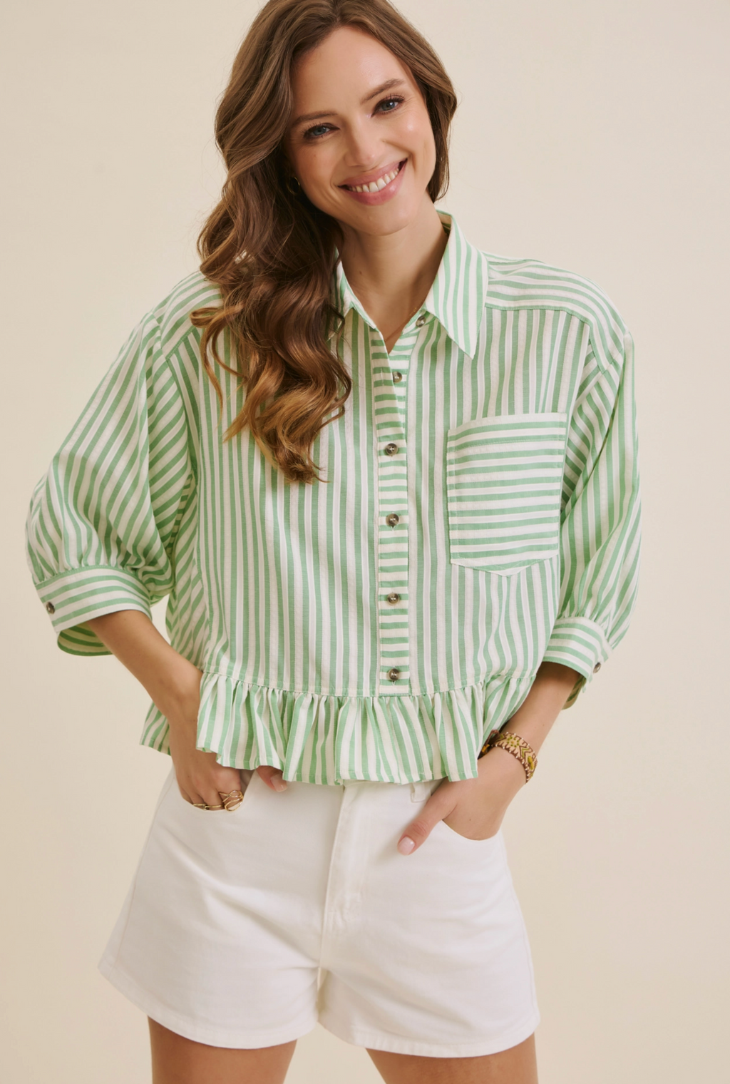 Savannah Stripe Top
