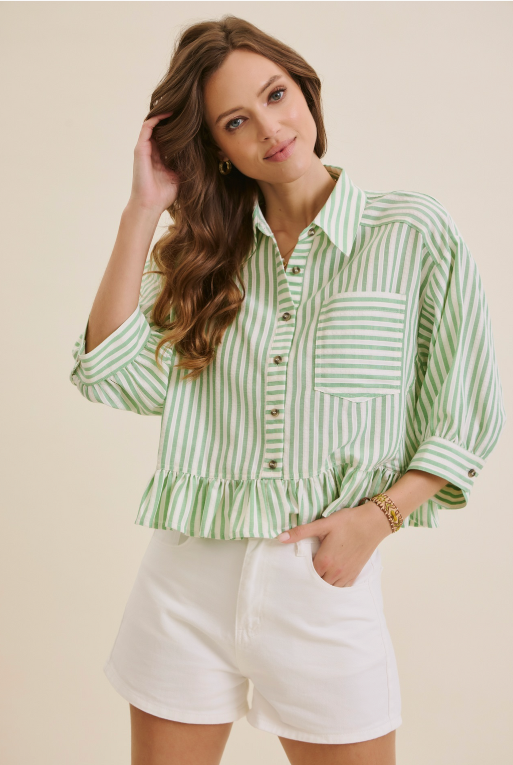 Savannah Stripe Top
