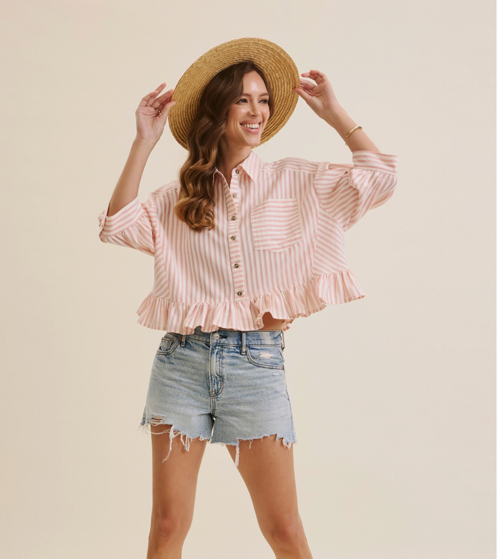 Seaside Blush Blouse