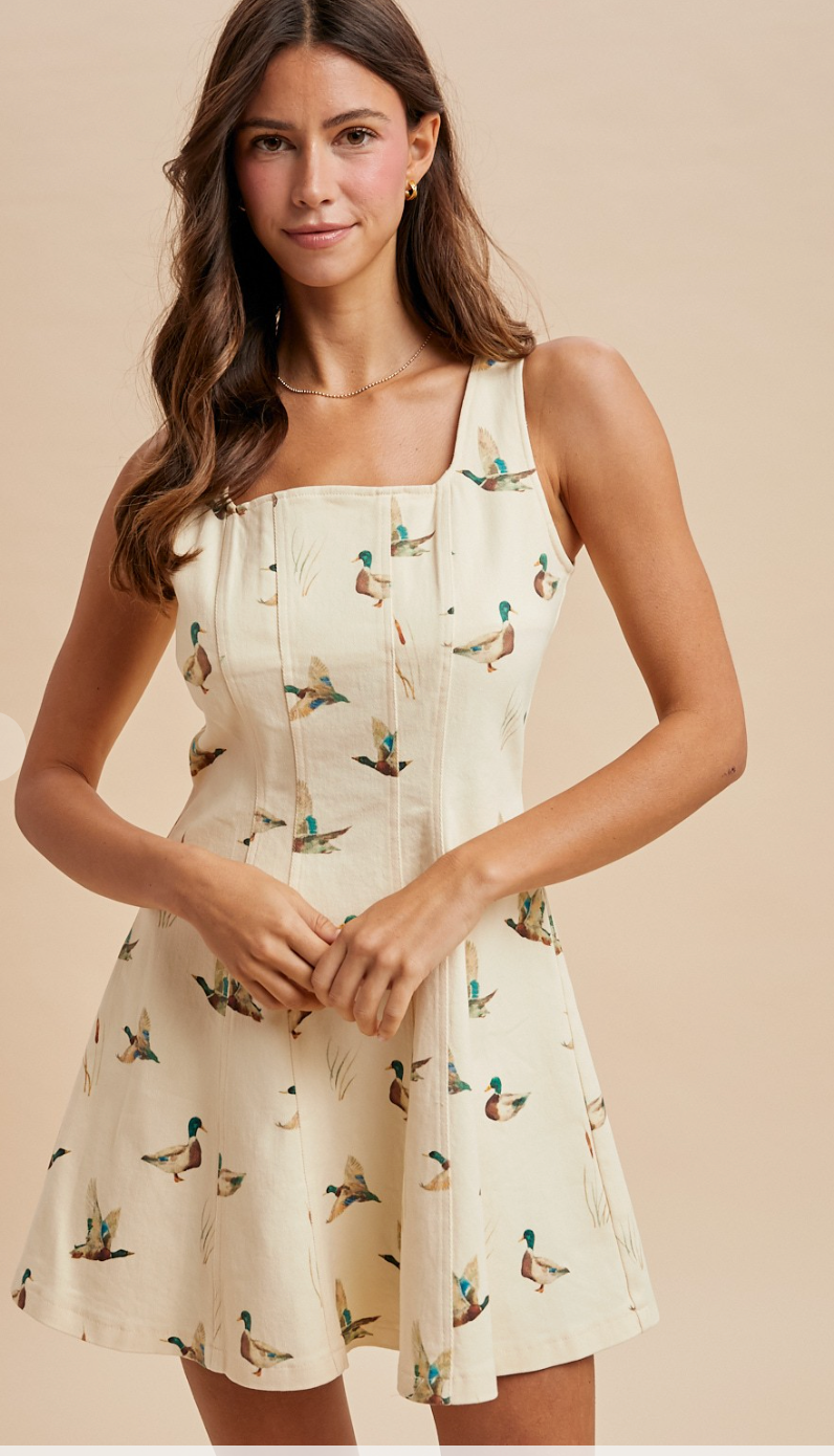 Quiet Waters Duck Dress