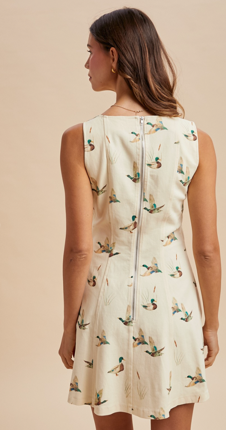 Quiet Waters Duck Dress