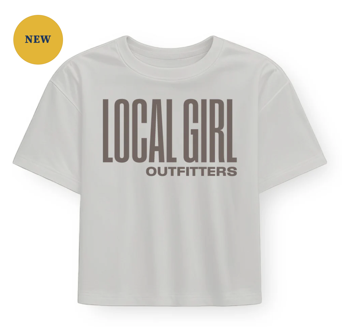 LG Graphic Cropped Tee - Stacked
