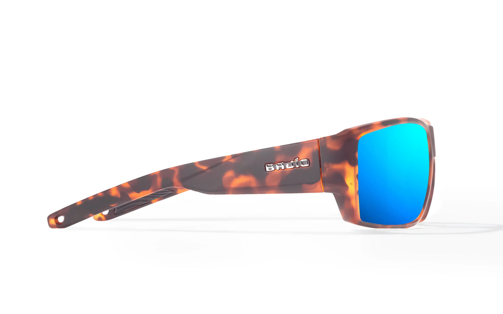 Vega  Brown Tort Matte / Blue Mirror Glass