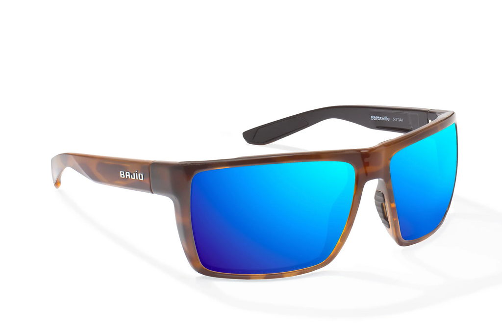 Stiltsville Brown Torte - Blue Mirror Glass