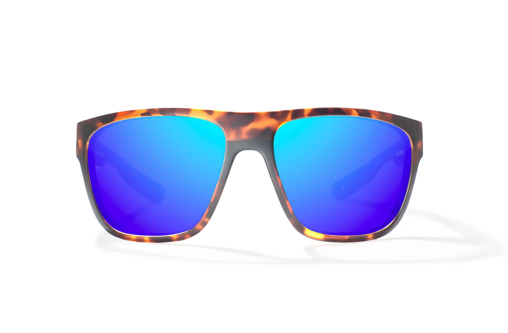 Las Rocas Brown Tort - Blue Mirror Glass