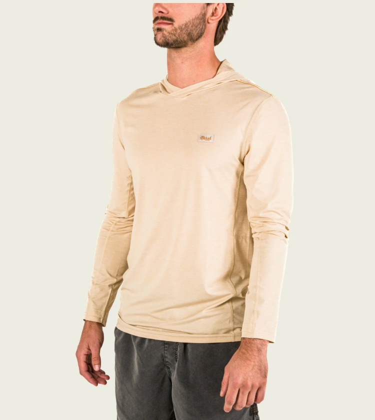High Noon Tech Hoodie - New Wheat Heather