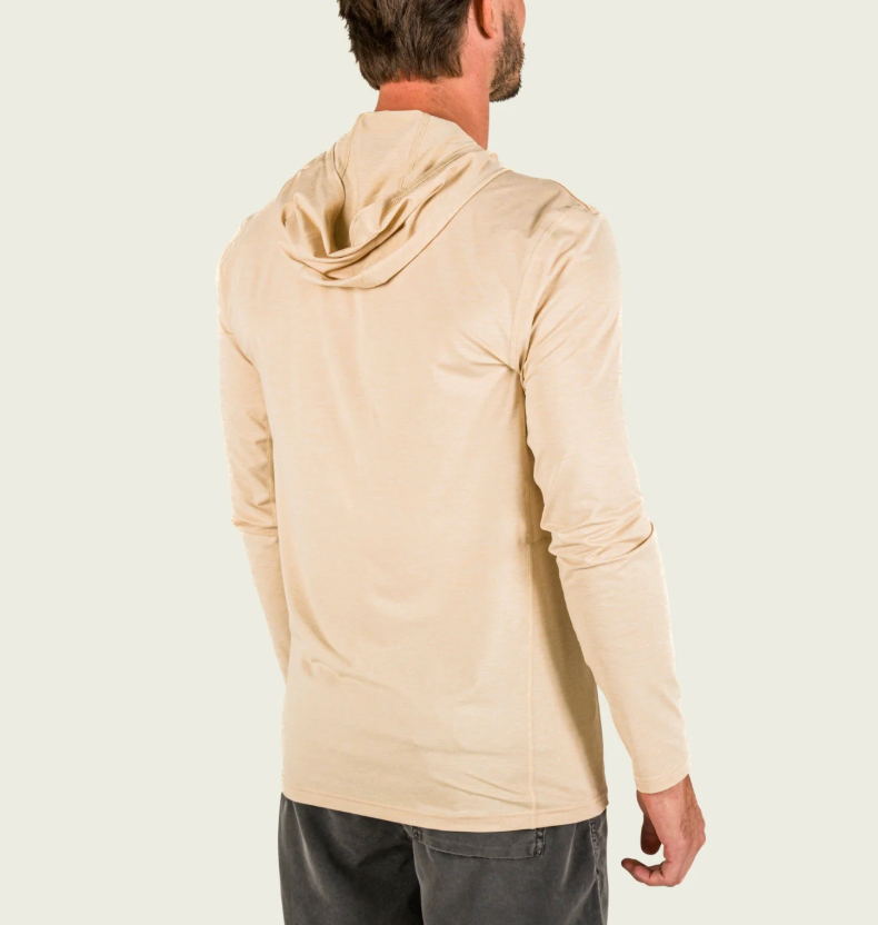 High Noon Tech Hoodie - New Wheat Heather