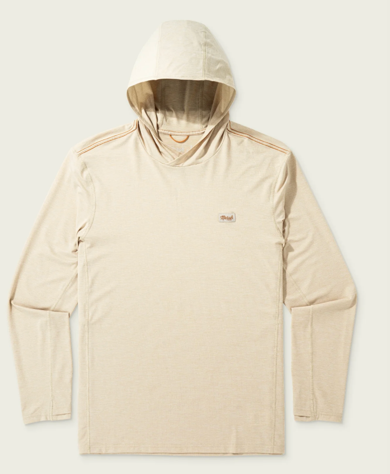 High Noon Tech Hoodie - New Wheat Heather