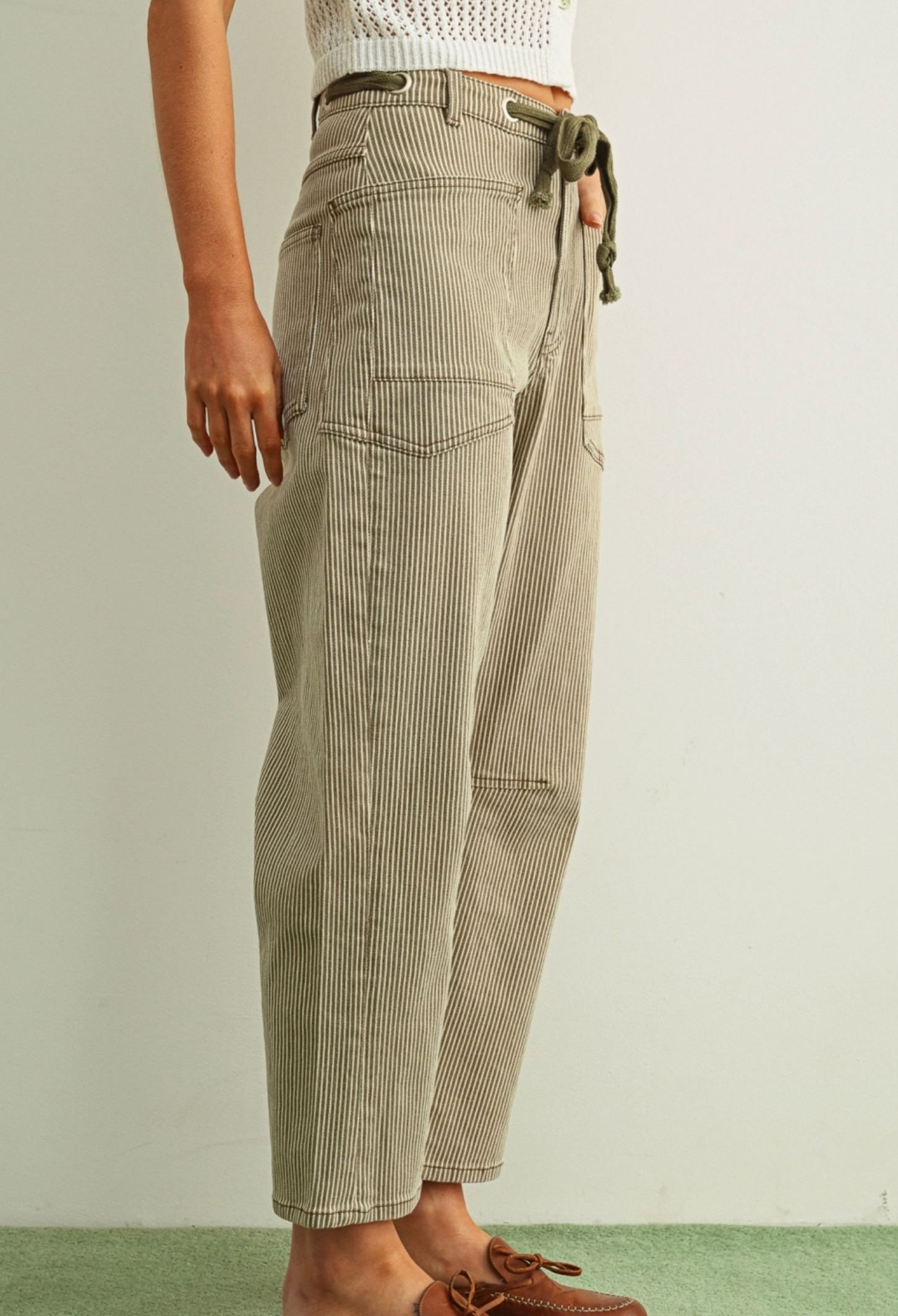 Dockside Stripe Denim Pants