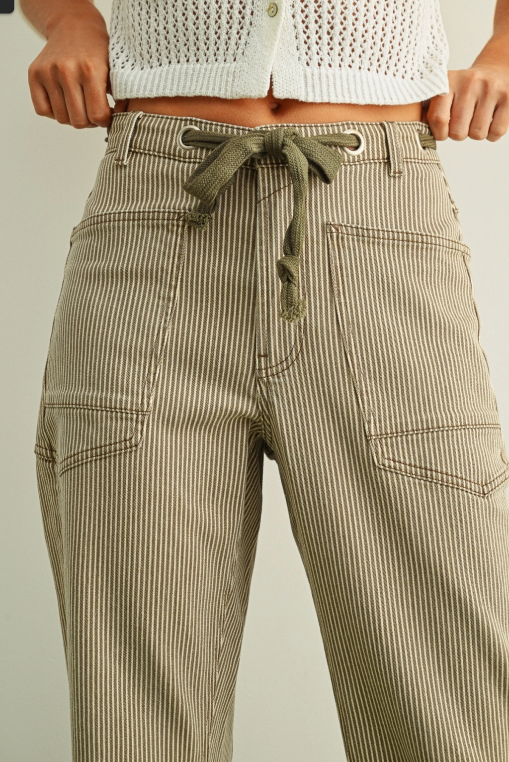 Dockside Stripe Denim Pants