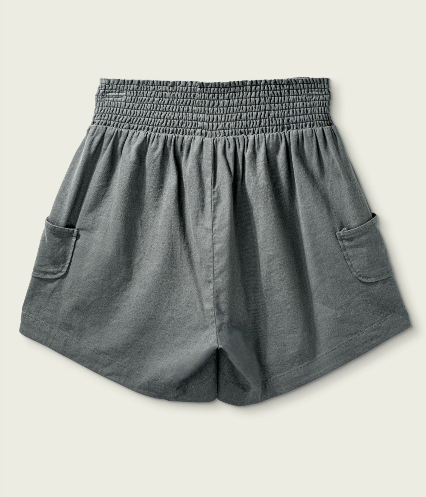 Women's Lowtide Linen Shorts - Ash