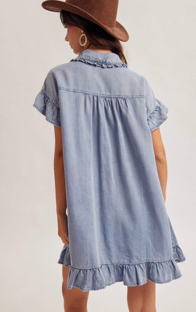 Porch Swing Denim Dress