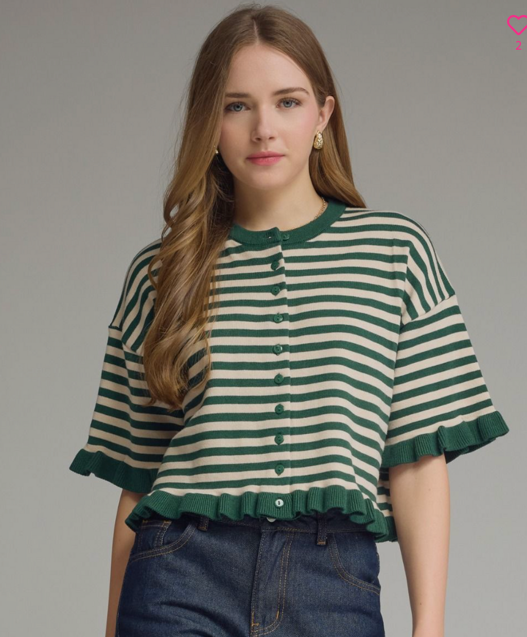 The Caroline Stripe Top