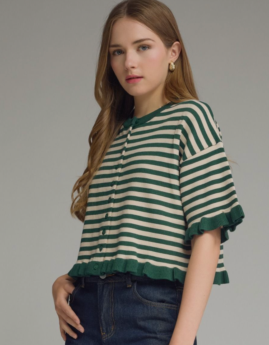 The Caroline Stripe Top