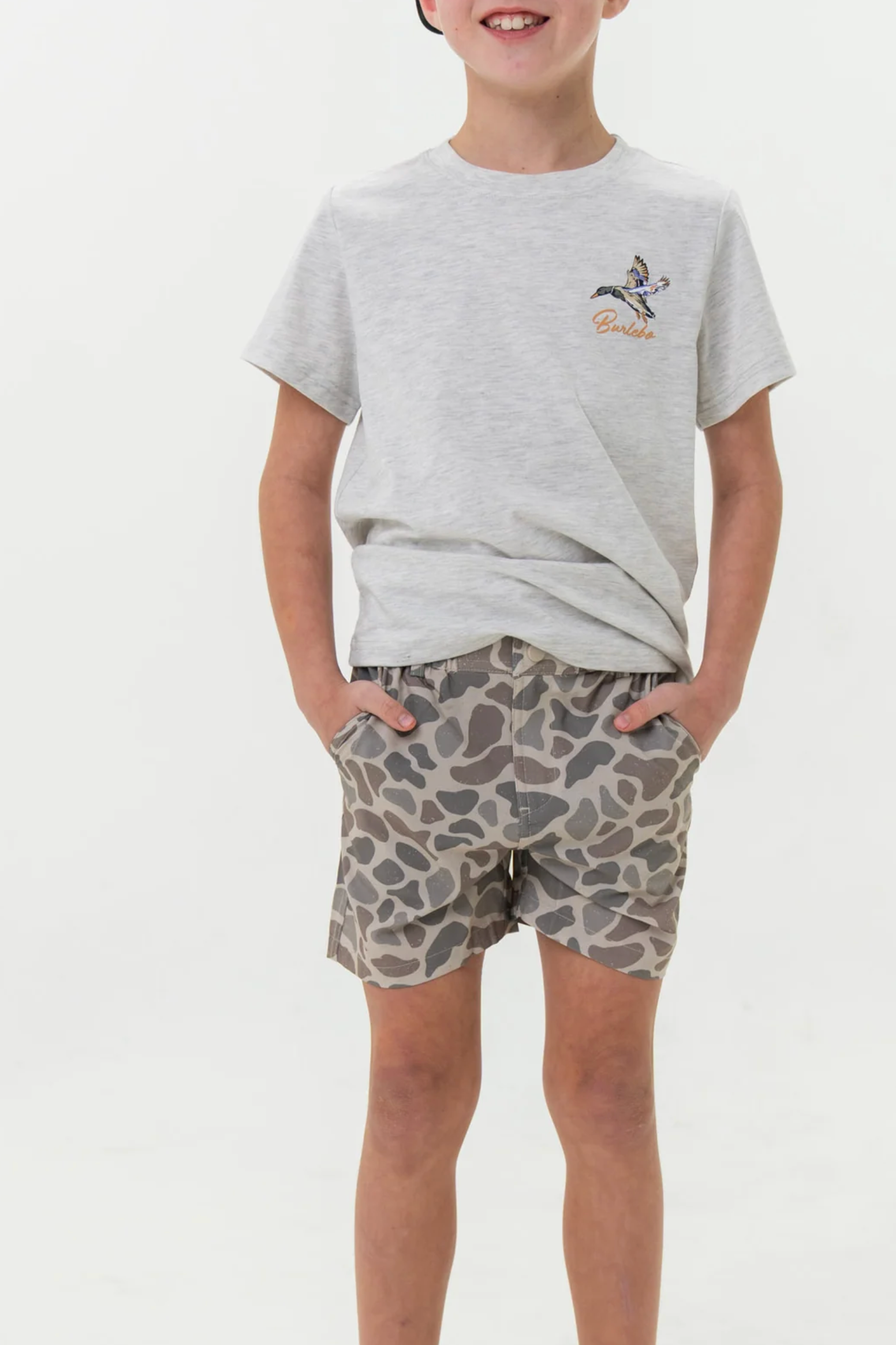Burlebo Everyday Shorts Classic Deer Camo Youth/Toddler