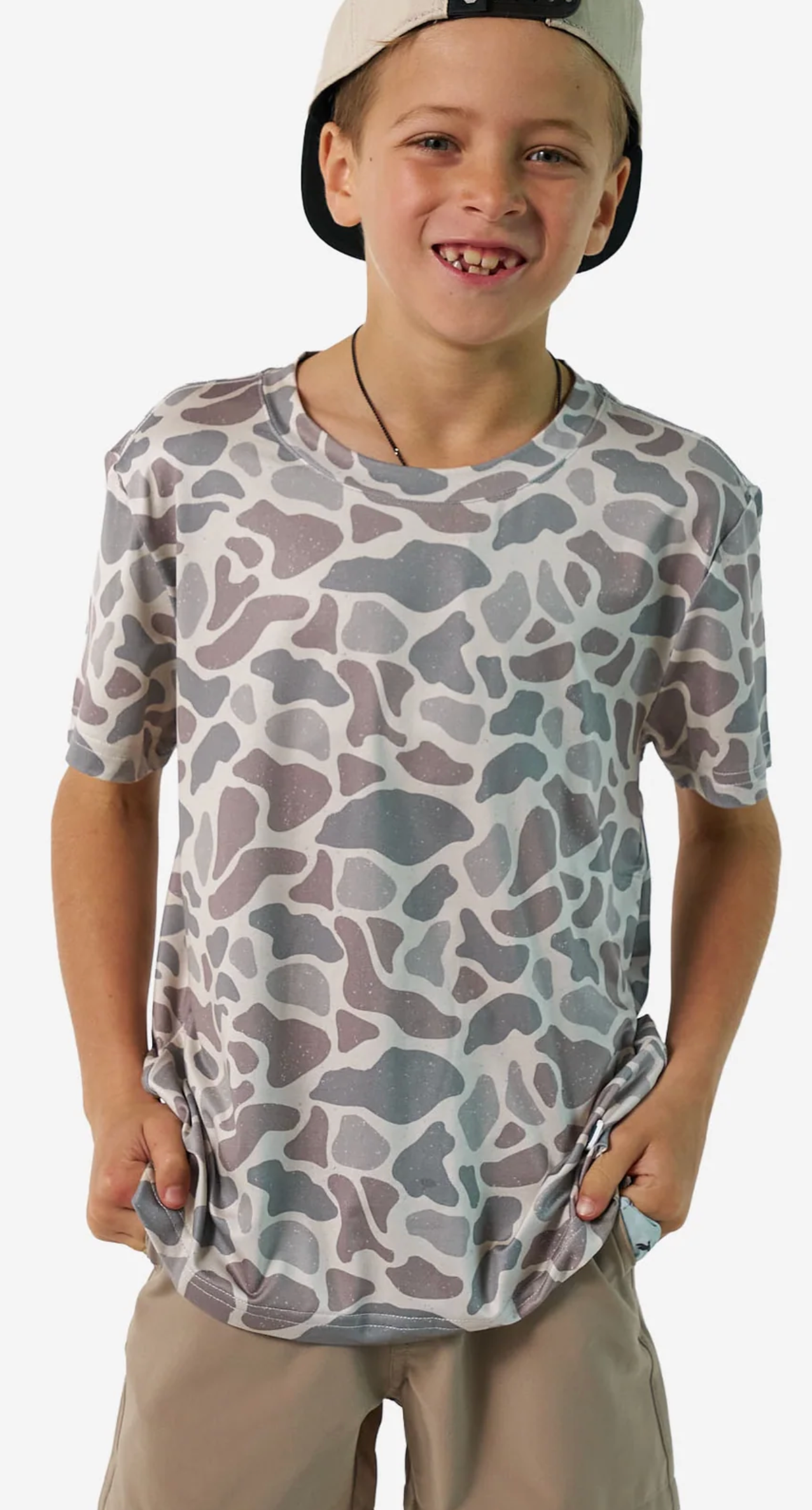 Burlebo Go To Tee Classic Deer Camo Youth/Toddler