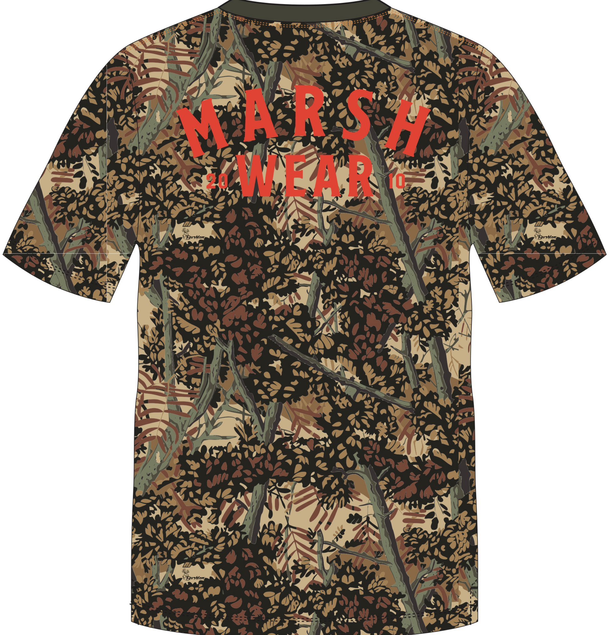 Stackhouse Tech Tee Bushland Camo