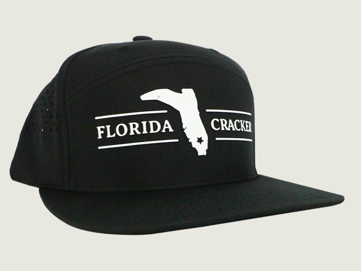 Florida Cracker Hat Black/Black