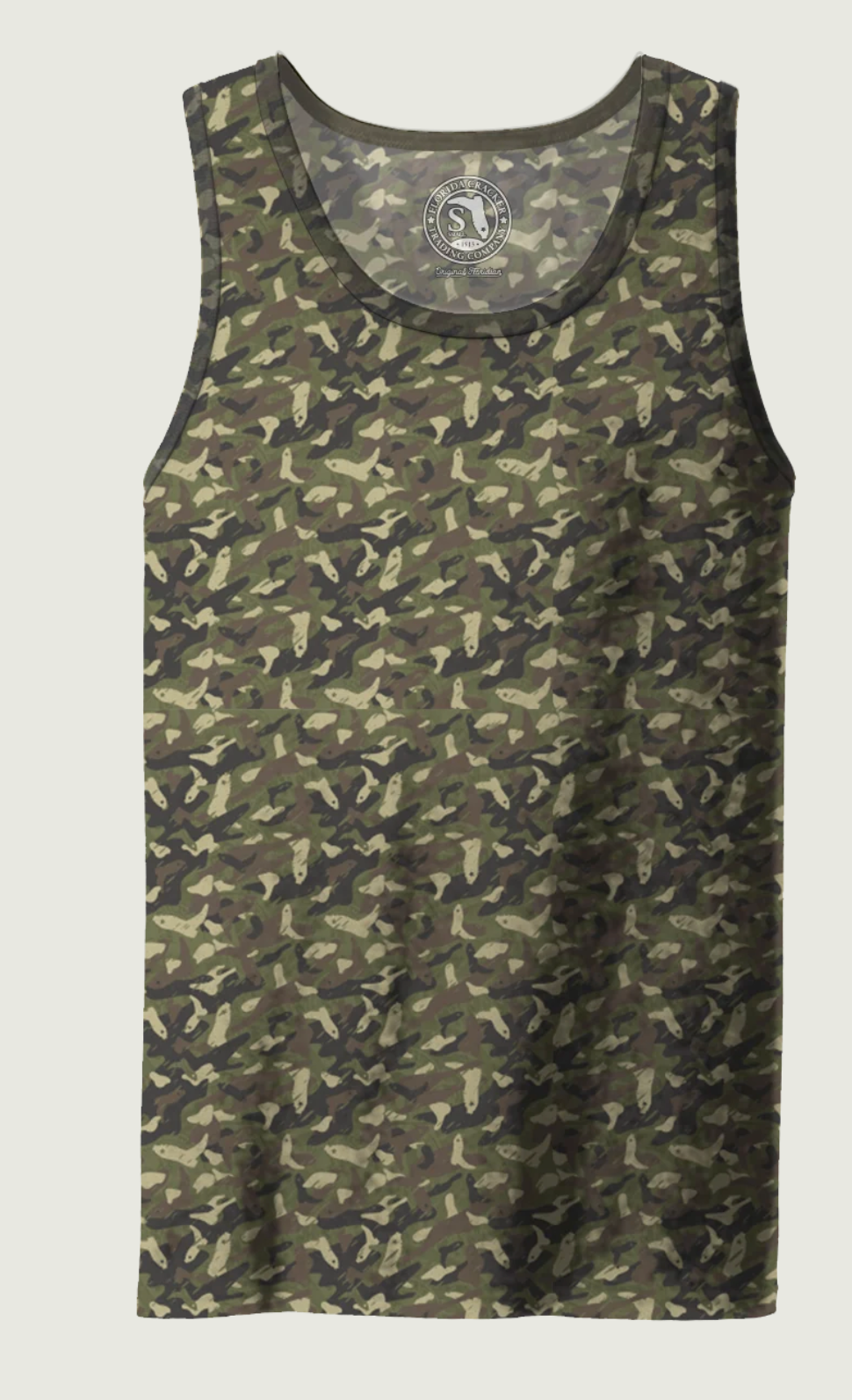 Boot Camo Womens Racer Back Tank