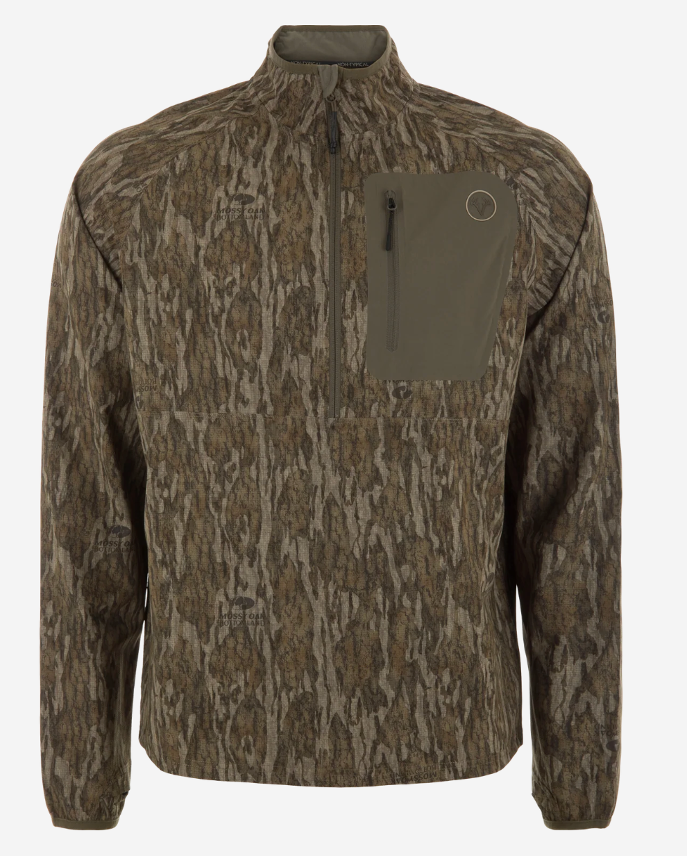 Non-Typical Lightweight SWT Half Zip Pullover with Scent Control