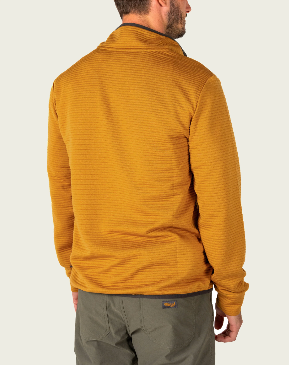 Sullivan 1/4 Zip - Buckthorn Brown