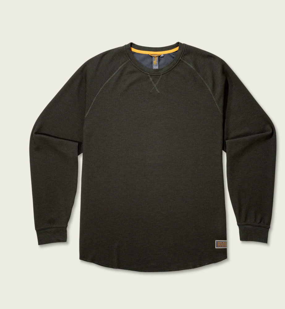 Surfside Waffle Shirt - Raven