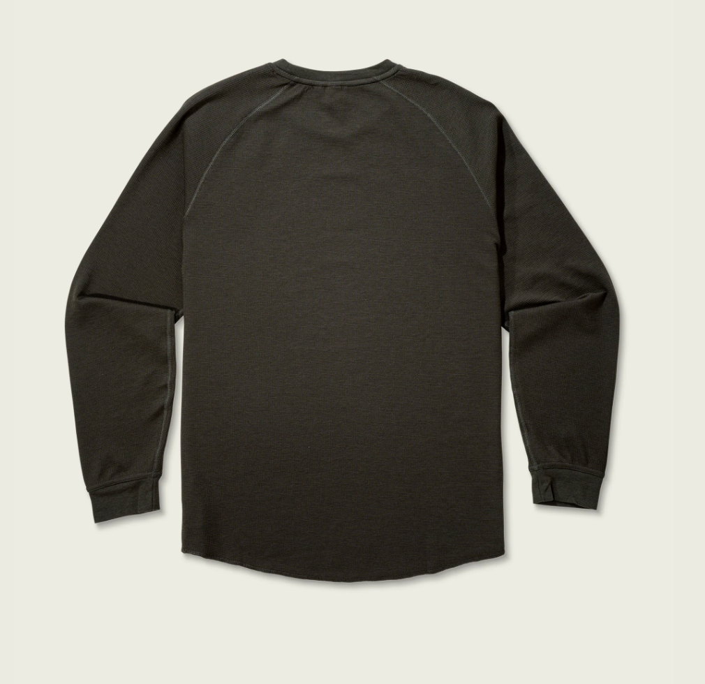 Surfside Waffle Shirt - Raven