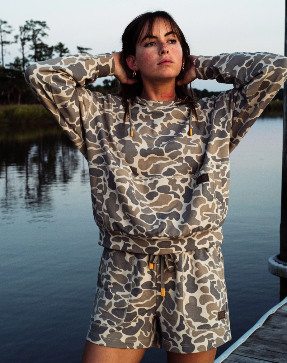 Women's Fireside Sweatshorts - Mallard Camo