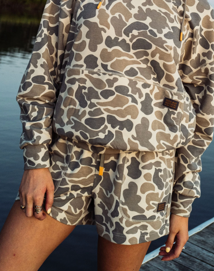 Women's Fireside Sweatshorts - Mallard Camo
