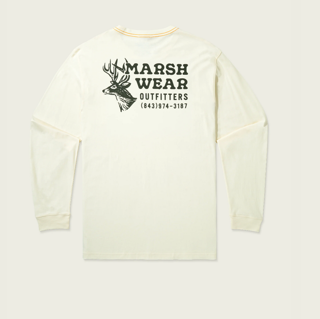 Outfitter Longsleeve T-Shirt-Vintage White