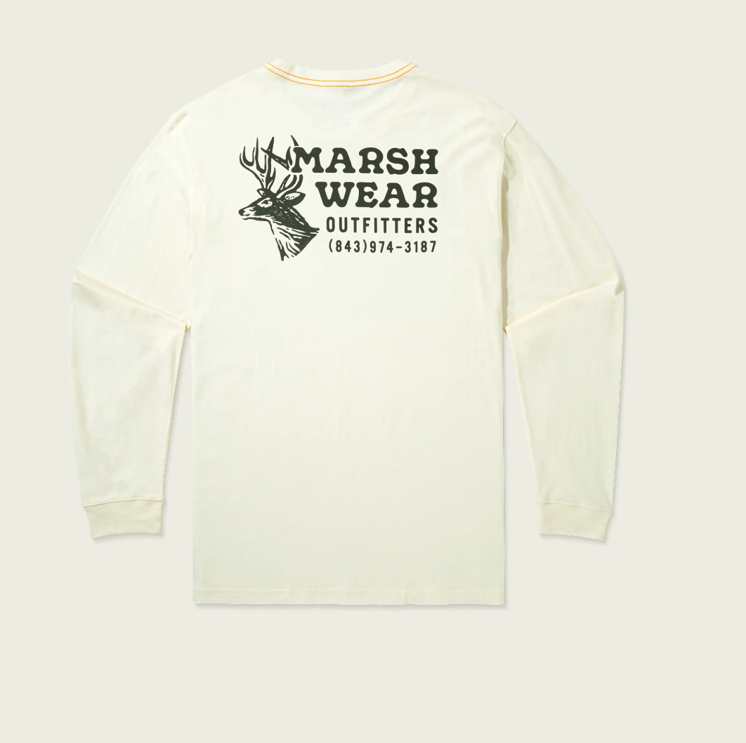 Outfitter Longsleeve T-Shirt-Vintage White