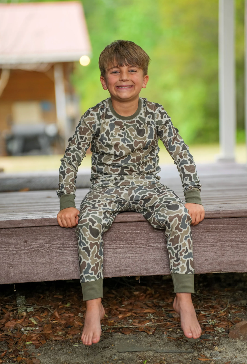Youth Rib Pajama Set-Localflage