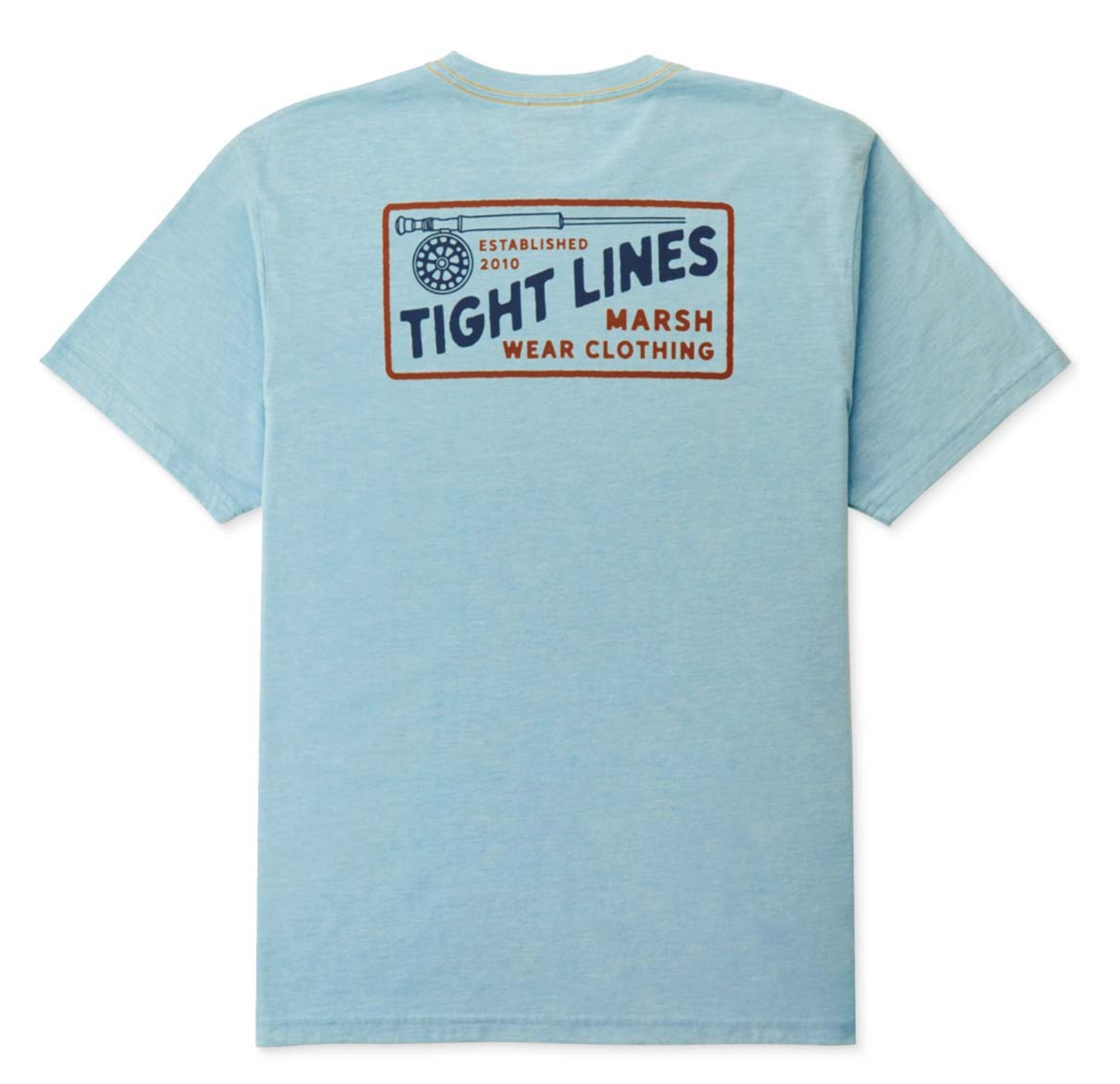 Tight Lines T-Shirt - Bluesteel Heather