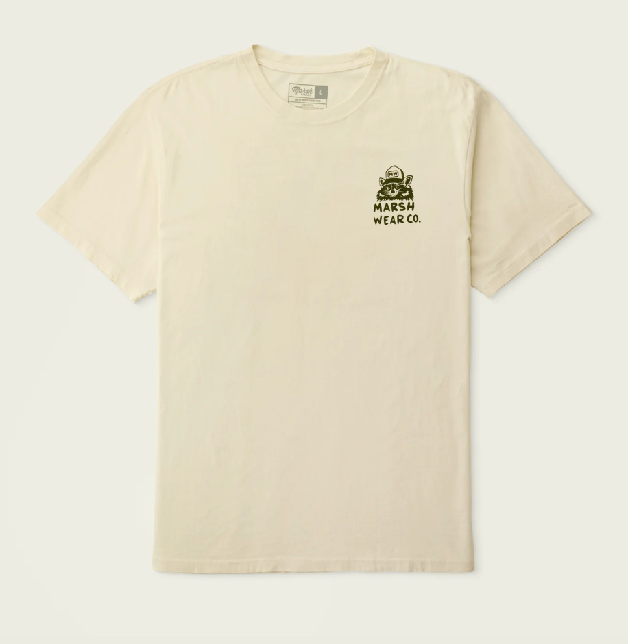 Stay Awhile Vintage White Tee