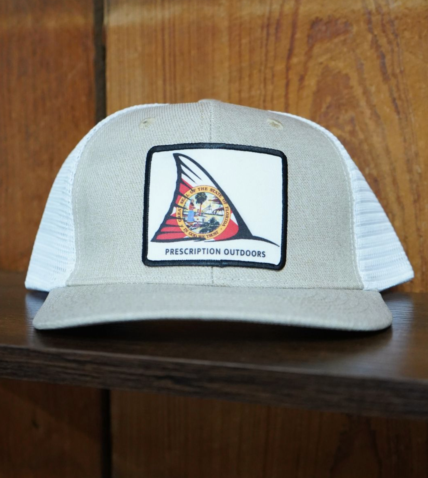 Florida Redfish Tail Patch Panel Hats