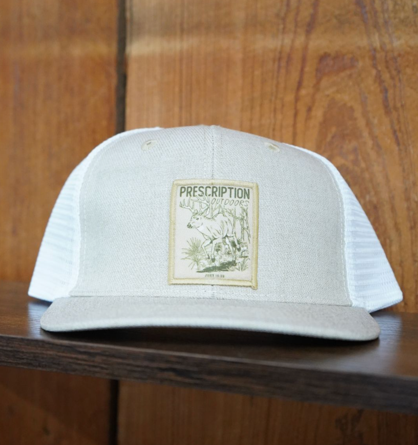 Chasin' Deer Panel Patch Hat