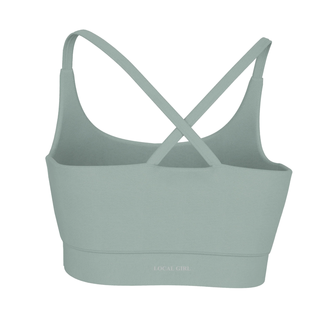 Local Girl Sports Bra - Eucalyptus