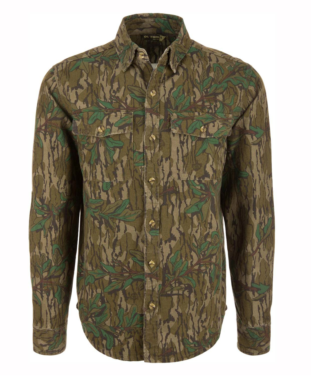 Men's Throwback 80 Field Shirt Button Down Greenleaf