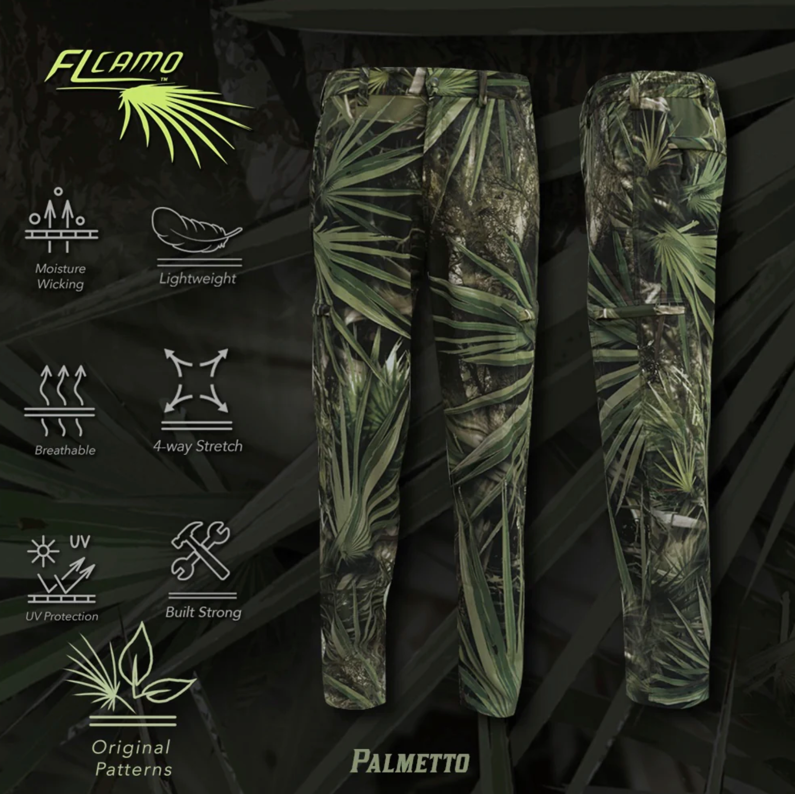 Ultra Lightweight Performance Camo Pants