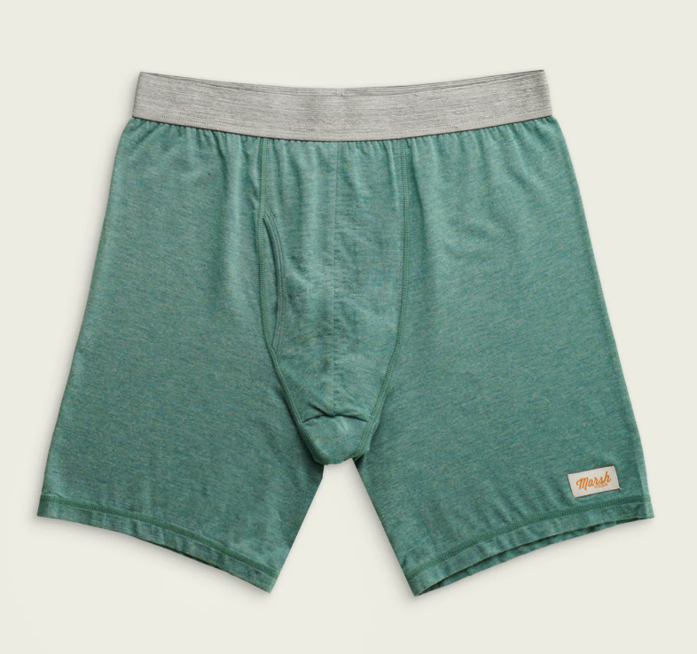 Buxton Brief Boxers - Sea Pine Heather