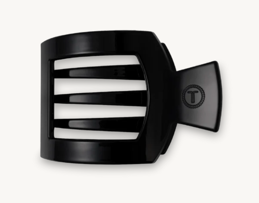 Jet Black Flat Square Clip
