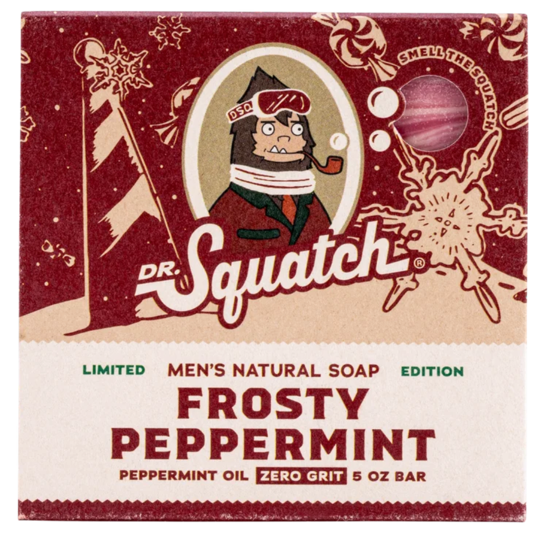 Dr. Squatch Frosty Peppermint Soap