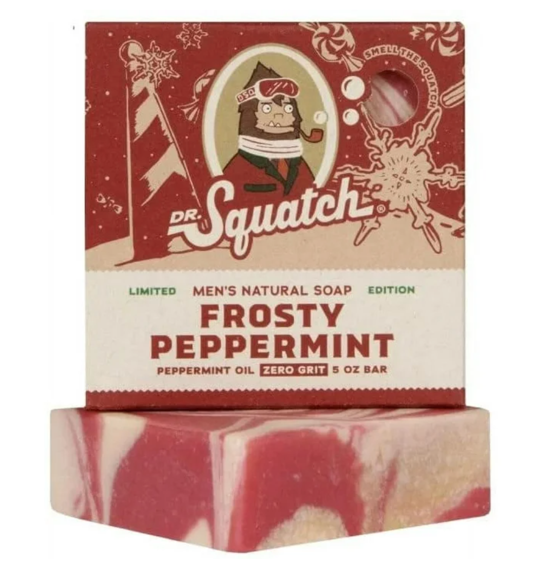 Dr. Squatch Frosty Peppermint Soap