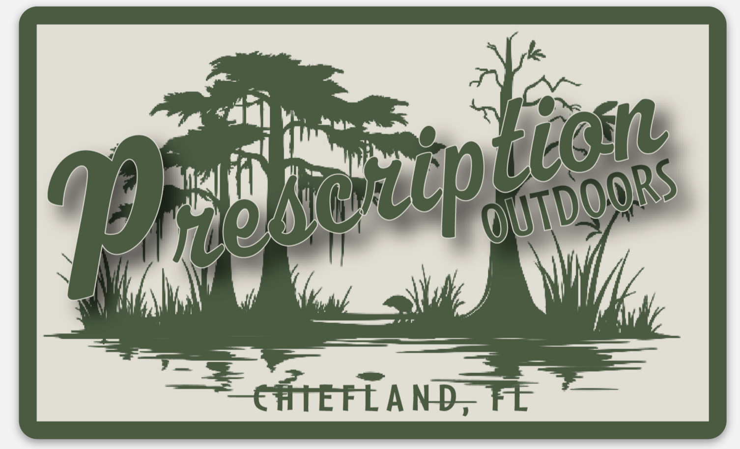 Lake Front Sticker