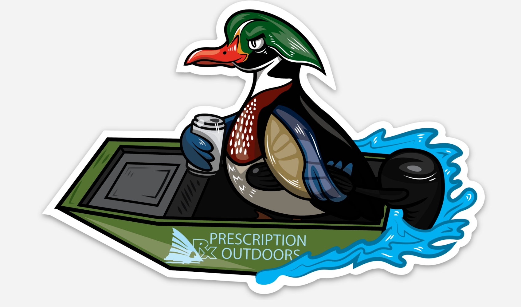 Boat Ride Sticker